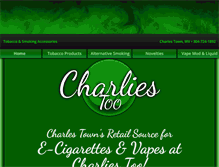 Tablet Screenshot of charliestoo.net